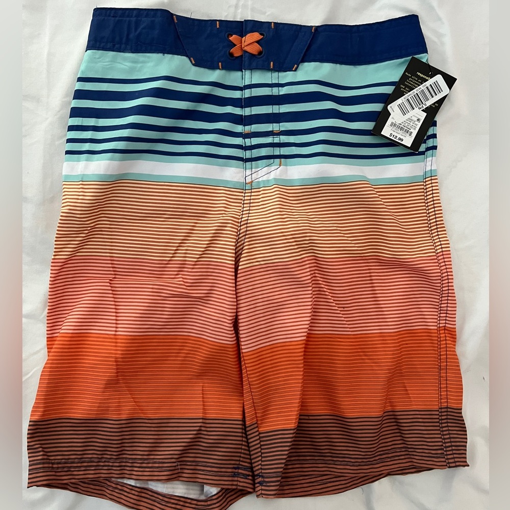 NWT Boys Art Class Multicolor Swim Trunks